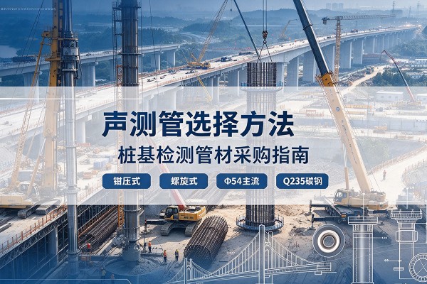 黄梅声测管选型标准