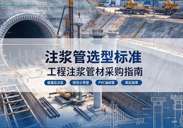 黄梅注浆管选型标准